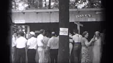 Cleveland Ohio (1937): A Huge Men Are Standing In The Queue With Patience To Get