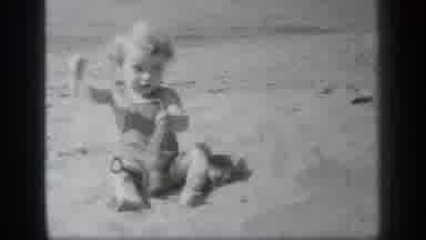 Cleveland Ohio (1938): Two Women Walking Down The Stairs In The Garden With A Baby