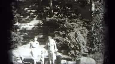 Cleveland Ohio (1938): A Ladies To Train The Children For First Time Walking