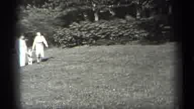 Cleveland Ohio (1938): Family Walks Around The Park With There Beautiful Kids