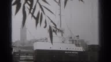 Cleveland Ohio (1938): Historical Video Footage Of A Ship Docking As Seen From The