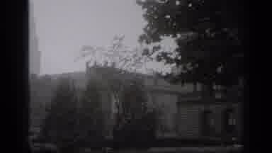 Cleveland Ohio (1938): A Tall Building On A Windy Day