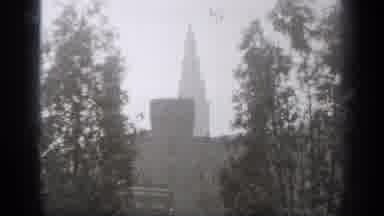 Cleveland Ohio (1938): A Beautiful And Snow Covers A Buildings Are Great To Watch