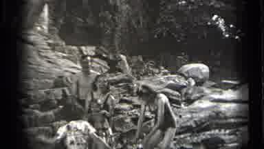 Cleveland Ohio (1938): A Group Of Family Members Are Playing With There Kids
