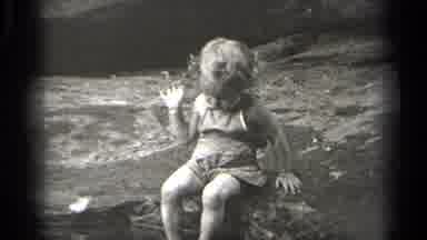 Cleveland Ohio (1938): Alone Kid In The River Playing