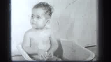Cleveland Ohio (1939): A Little Child To Path And Enjoying The Water And Waiting