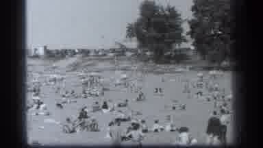 Cleveland Ohio (1939): A Group Of Family Members Enjoys There Food With Their