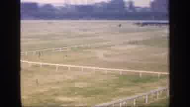 England (1949): Camera Pans Across The Large Field And Focuses On The Stone