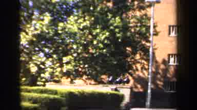 England (1949): The Front View Of The Apartment Building Showed The Beautiful