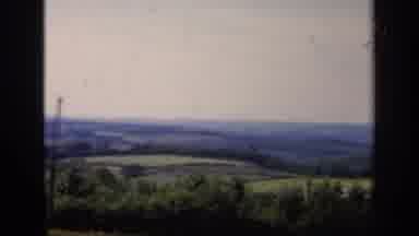 England (1949): View Of Green Farmland On A Clear Sunny Day