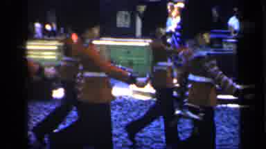 England (1949): British Guards March By The Camera Towards The Other End Of The