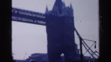 England (1949): Beautiful London Bridge Shows The Greatness Of The City