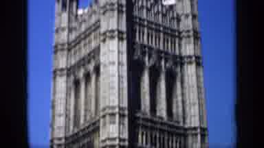 England (1949): A Vintage Beautiful Statue Stands In A Historical Place Everyone