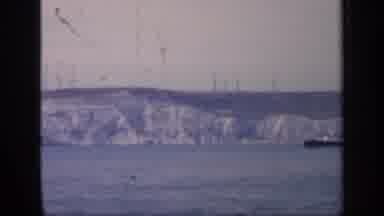 England (1949): A Snow With Huge River And The Loveable Ship Moves Around The