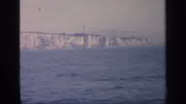 England (1949): View Of Ocean And White Cliffs On A Clear Day