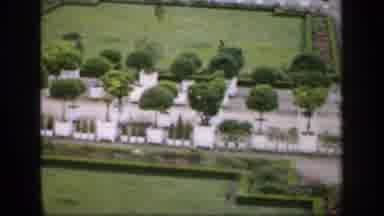 France (1949): A Top View Of The Park Was Excellent Way And Full Place Looks Very