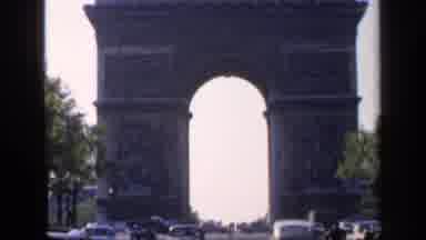 France (1949): A Building In Paris Moves Down To Show Style Cars