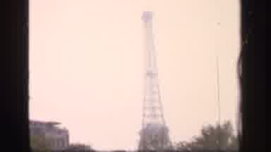 France (1949): Beautiful Sunny Day With An Amazing View Of The Eiffel Tower
