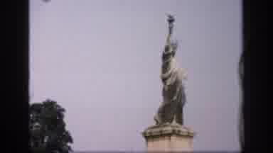 New York City -1949: Smaller Replica Of The Statue Of Liberty