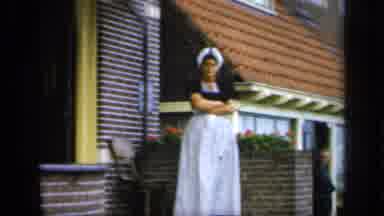 Ireland (1949): Woman In Old Limey Dress Talks To Man In Suit
