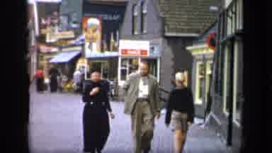 Ireland (1949): Showing The Greatness Of The Building And People Walking
