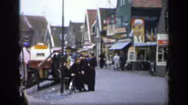 Ireland (1949): Men Strolling And Talking To Friends While They Shop On A