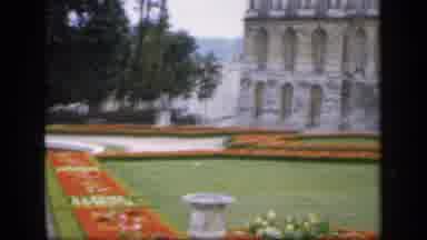 Ireland (1949): Garden In Front Of Old Building