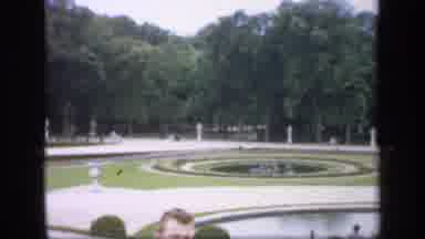 Ireland (1949): A Park With Huge Green Lawn And Trees Around The Place With Few