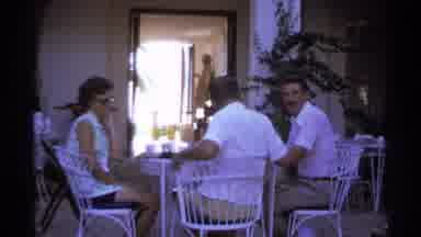 Cabo San Lucas Mexico (1974): A Group Of Family Members Moving Out From Home And