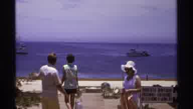 Cabo San Lucas Mexico (1974): Family Members Enjoy The Sea With Lots Of Love And