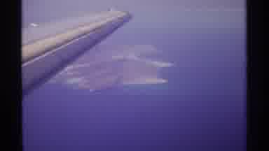 La Paz Mexico (1974): Capturing Shot Of Coastline From An Airplane Views Of Water