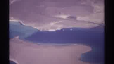 La Paz Mexico (1974): View Of White Object On Blue Riverbank On A Sunny Day