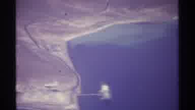La Paz Mexico (1974): Aeroplane View Of The Earth Ocean Coast And Dry Land