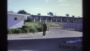 Guaymas Mexico (1975): People Walking At Hotel