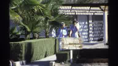 Guaymas Mexico (1975): A Group Of Family Members Enjoys The Walking In A Clean