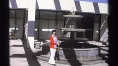 Guaymas Mexico (1975): A Lady Enjoys The Waterfall In The Roadside And Others