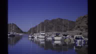 Guaymas Mexico (1975): A Group Of Boats Taking Some Rest In The River Of Bed