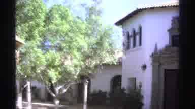 Guaymas Mexico (1975): View Of Brown And White Building On A Clear Sunny Day