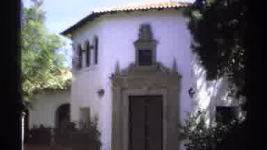Guaymas Mexico (1975): Villa Front With Trees And Scrubs