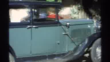 Guaymas Mexico (1975): Vintage Jeep Automobile Dropped An Elderly Woman Holding A