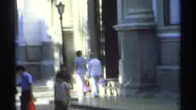 Guaymas Mexico (1975): Middle Age Ladies Sightseeing In The City And Viewing