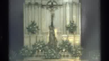 Guaymas Mexico (1975): A Beautiful Church And The Devotees Are Really Doing The