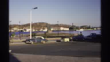 Guaymas Mexico (1975): A City With Calm And Collective Moving Cars And People