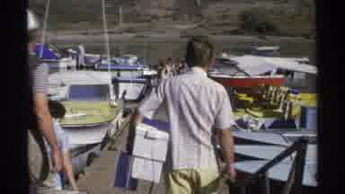 Guaymas Mexico (1975): People Walking Around Trying To Get Themselves Ready A