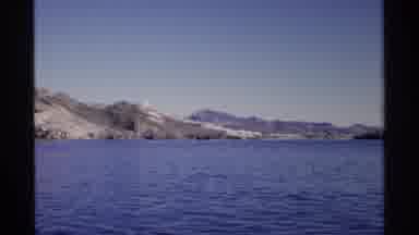 Guaymas Mexico (1975): A Huge And Long River And Nearby Huge Mountains Are Very