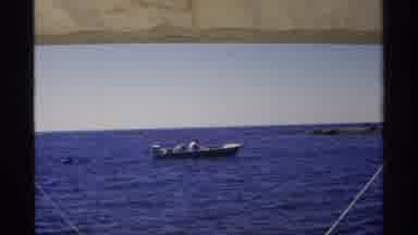 Guaymas Mexico (1975): A Deep Blue Sea Besides A Mountain Rock