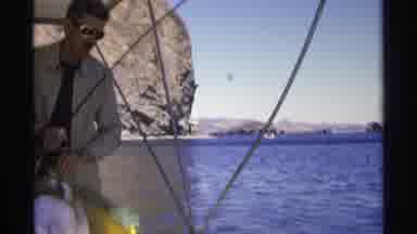 Guaymas Mexico (1975): Fishing On A Boat Making A Winning Catch