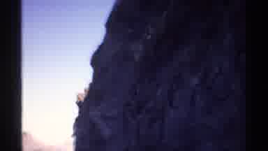 Guaymas Mexico (1975): Happy Smiling Woman Sails Towards The Tallest Mountain In