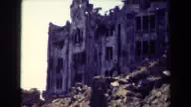 MANILLA PHILIPPINES--194: An Old And And Historic Building In A Damaged