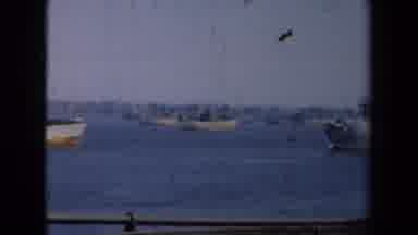 NEW YORK--194: Steam Boat Moving Smoothly Across The Calm Waters